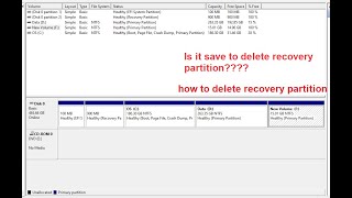 How To Delete All Partitions On A Hard Drive Or SSD Using Windows 10 [upl. by Nanni]