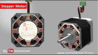 How does a Stepper Motor work Full lecture [upl. by Idnyl205]