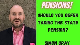 Should You Defer Taking The State Pension [upl. by Aisemaj]