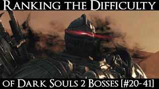 Ranking the Dark Souls 2 Bosses from Easiest to Hardest  Part 1 2041 [upl. by Ailasor]