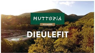 Visite virtuelle du Village Huttopia Dieulefit en Drôme Provençale [upl. by Hadria]