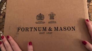 Fortnum amp Mason Hamper Unboxing  Christmas [upl. by Boswall]