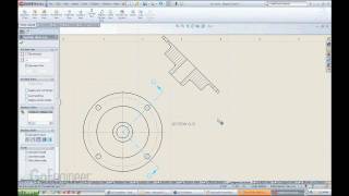 SOLIDWORKS  Aligned Section Views [upl. by Brien]