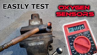 Oxygen Sensors 101  Testing O2 Sensors for Resistance and DC Voltage [upl. by Luana]