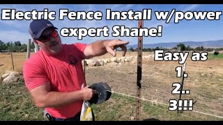 How to Install An Electric Fence [upl. by Damas]