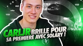 Trackmania GL  CARLJR BRILLE POUR SA PREMIERE AVEC SOLARY [upl. by Gresham]