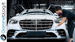 Mercedes MANUFACTURING Process 🚘 Car Factory Assembly Line [upl. by Reffinej19]