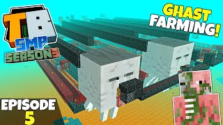 Truly Bedrock S3 Episode 5 Easy GHAST FARM Minecraft Bedrock Survival Lets Play [upl. by Hollis]