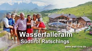 Südtirol Wasserfalleralm Racines  Ratschings [upl. by Eemaj]