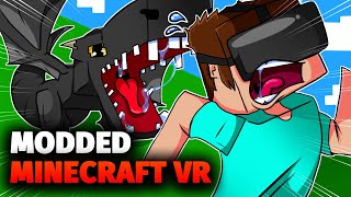 Modded Minecraft VR Terrifies Me [upl. by Gnod553]