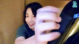 BTS Jungkook wine drunk VLIVE Eng Sub quotAfter a Happy Time a Relaxed Glass🍷 quot FULL 20190616 [upl. by Aratehs]