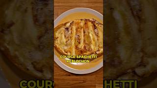 Courge Spaghetti Reblochon  recette cuisine fitness fromage food foodlover foodie cheese [upl. by Llemaj]