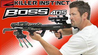 Killer Instinct Boss 405 Crossbow Review and Demo A Great Budget Crossbow that shoots up to 405 FPS [upl. by Sapienza]