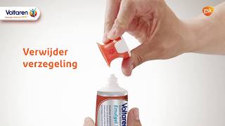 Voltaren Emulgel 116  Doseer En Smeerdop  How to open  How to apply [upl. by Kentigera624]