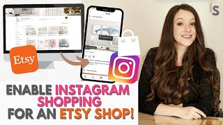 How to Enable Instagram Shopping for your Etsy Shop without your Own Website Step by Step Tutorial [upl. by Assir]