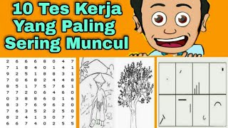 Tes Psikotes Kerja Yang Paling Sering Muncul [upl. by Marcello689]