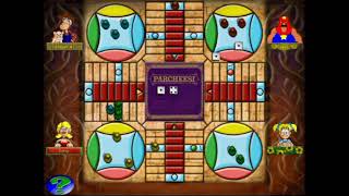 How to Play Parcheesi Milton Bradley Classic Board Games [upl. by Pik]