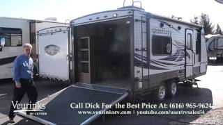 Toy Hauler Sportsmen Sportster S18TH by KZ RV  Walk Through Review  VeurinksRV [upl. by Ardnasella]