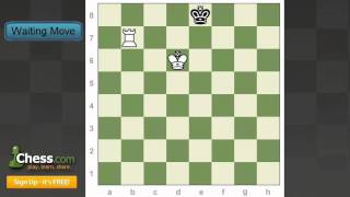 Chess Endgames Checkmating with a Rook [upl. by Fernandina601]