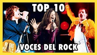 Las 10 Mejores VOCES del ROCK  RadioBeatle [upl. by Alves]