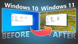 How to make Windows 10 look like Windows 11  Windows 11 Theme For Windows 10 V20 [upl. by Elehcim]