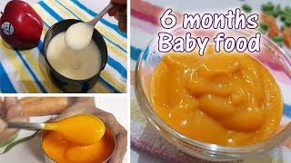 8 Easy Homemade Baby Food Recipes For 612 Month Old Babies [upl. by Arednaxela353]