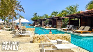 HYATT REGENCY ARUBA  Beachfront Family Resort  Full Tour in 4K [upl. by Llenahc]