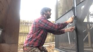 How to Install Wire Mesh Screening by Yourself [upl. by Agler677]