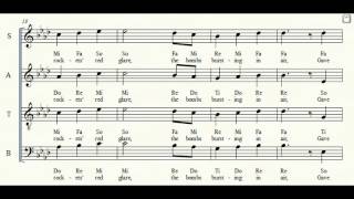 Star Spangled Banner  Alto of SATB  Service Version [upl. by Seta]