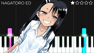 Ijiranaide Nagatorosan ED  quotColorful Canvasquot  EASY Piano Tutorial [upl. by Buschi]