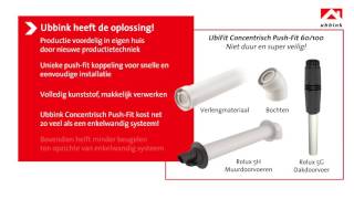 Ubbink  UbiFit Concentrisch Push Fit [upl. by Lalittah]