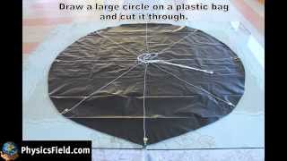 How to make a parachute for Egg Drop Competition [upl. by Arahk527]