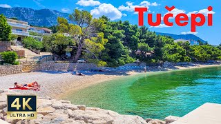 Tucepi Croatia 🇭🇷 4K Makarska Riviera Walking Tour 2023 [upl. by Paterson76]