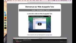 HD  Tuto Créer son site avec HTML et CSS intermédiaire [upl. by Adamok]