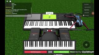 Toxic BoyWithUke ROBLOX PIANO SHEETS [upl. by Kahlil207]