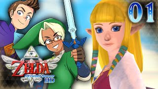 The Beginning  Zelda Skyward Sword HD Part 1 Zeltik amp ZeldaMaster [upl. by Llenrad453]