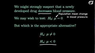 OneSided Test or TwoSided Test [upl. by Ahsemit333]