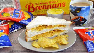 How to Make a Classic Irish Tayto Crisp Sandwich [upl. by Onairda]