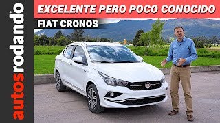 FIAT CRONOS 2020  Revisión  Prueba  Test Drive [upl. by Neeneg]