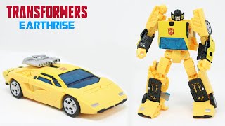 Transformers Earthrise Deluxe Class Sunstreaker Review [upl. by Douglas663]