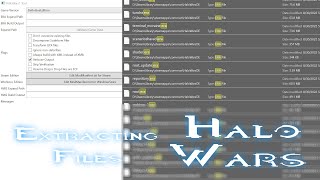 Part 1 Extracting the Files  Halo Wars Definitive Edition Modding Guide [upl. by Katlin875]