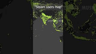 Map of all steam users pt1 steam map gameonline shark [upl. by Concepcion]