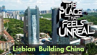 Insane Architecture Chinas Waterfall Skyscraper [upl. by Eninej776]