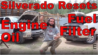 How To Reset Engine Oil Life amp Fuel Filter Life on Chevy Silverado Duramax [upl. by Guillermo]