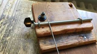 DIY Diddley Bow one string guitar [upl. by Sacks]