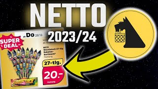 NETTO Feuerwerk Prospekt 202324 [upl. by Noiramed]