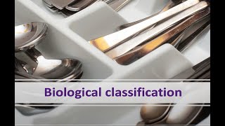 Biological classification [upl. by Odicalp]