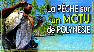 La PÊCHE sur un MOTU de POLYNÉSIE  cest ça la vrai vie ❤️🇵🇫 [upl. by Mori]