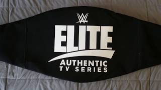 WWE Elite Authentic TV Series Championship Title Belt Review [upl. by Eaver]