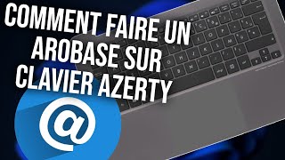 Comment faire un arobase sur clavier AZERTY [upl. by Enilesoj]